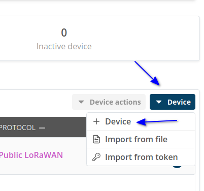create device application