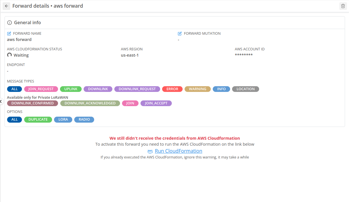 Cloudformation url