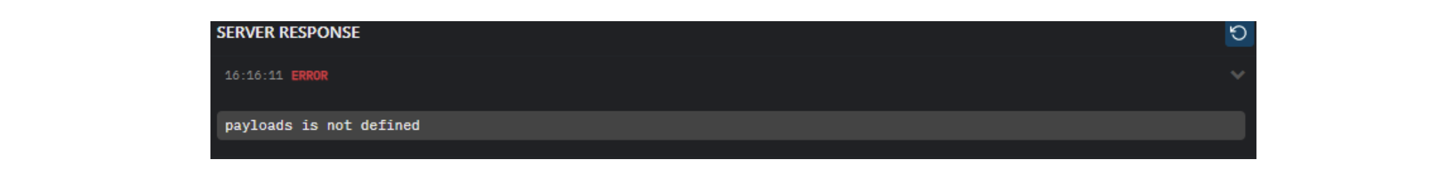 Server Response - Step 2