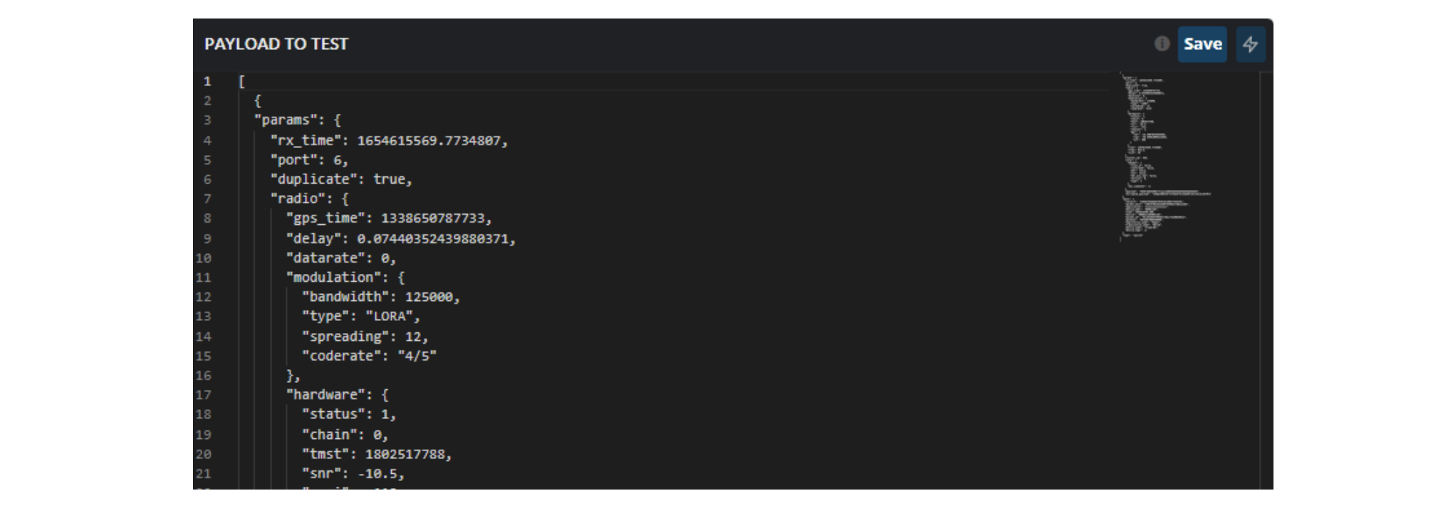 Test Payload - Step 1